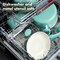 The Cookware Co GreenPan Rio Ceramic Coated Aluminum Fry Pan 12 in. Turquoise CC002479-001 - alternate 4